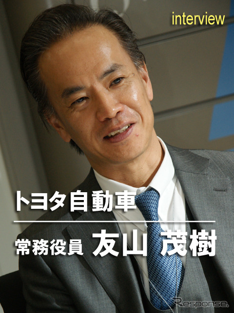 常務役員 友山茂樹氏