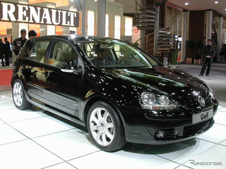 【東京ショー2003速報】VW『ゴルフV』、日本導入は2004年夏か