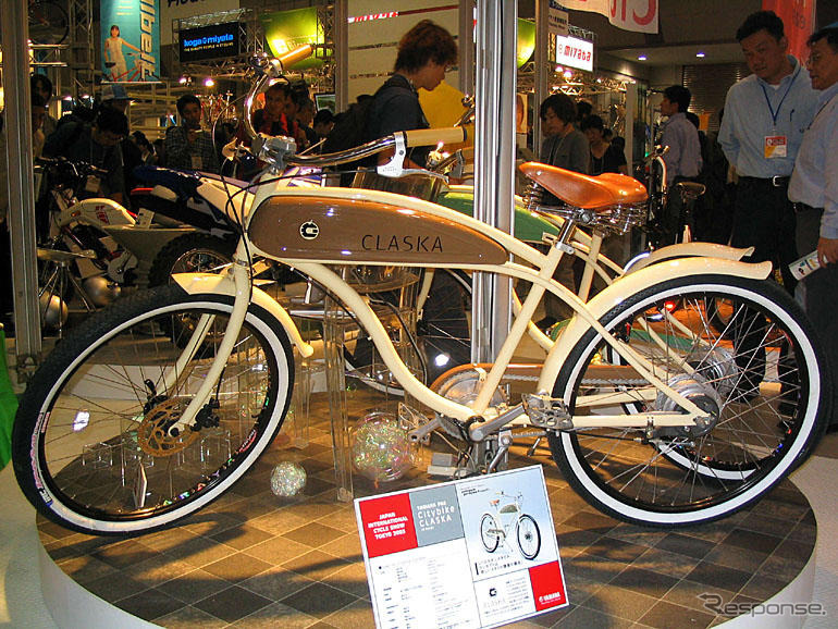【東京自転車展】お洒落なアイテム……自転車の可能性