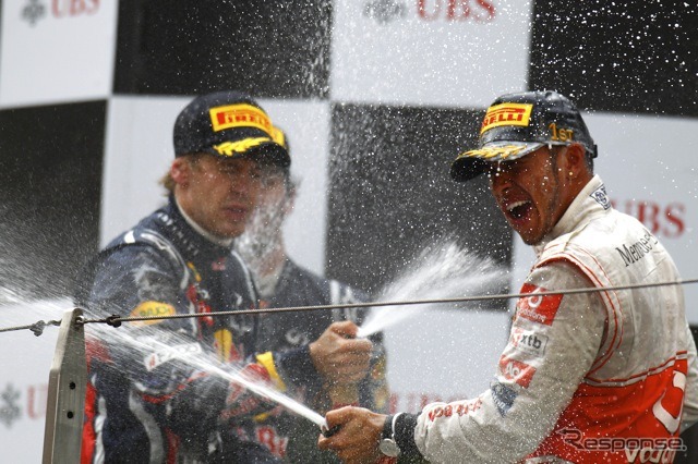 ハミルトン（マクラーレン、F1中国GP）