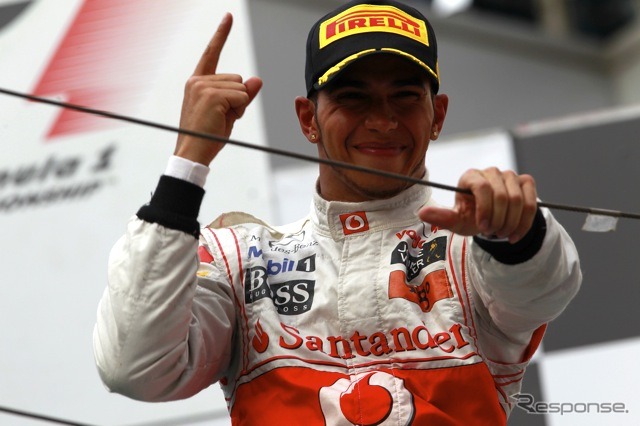 ハミルトン（マクラーレン、F1中国GP）