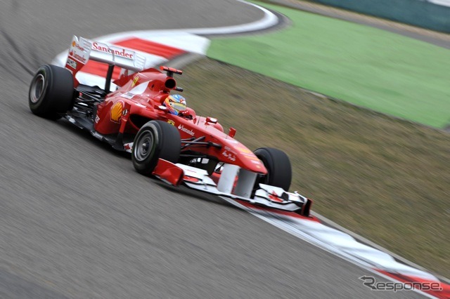 アロンソ（フェラーリ、F1中国GP）