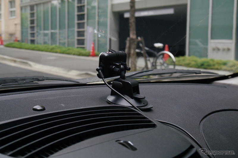 運転ドックのドライブレコーダー設置イメージ