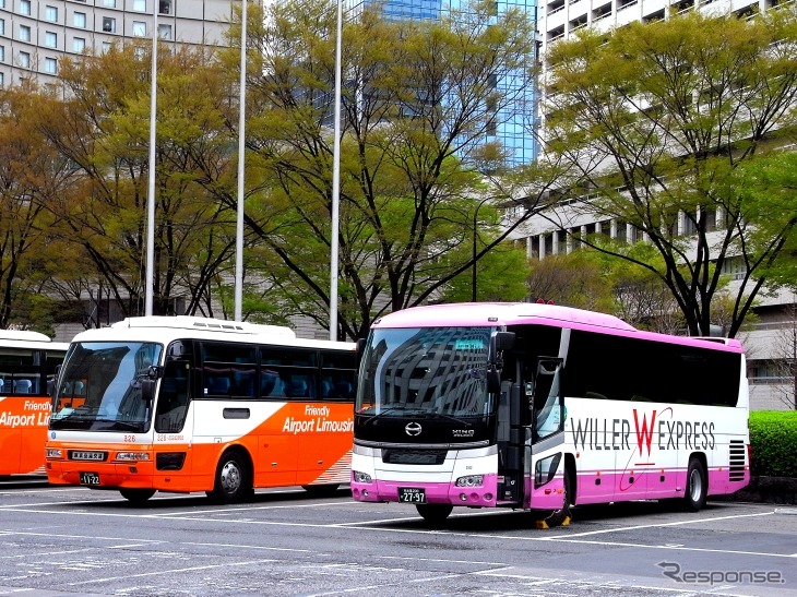 新宿住友ビル1階に開設された「WILLERバスターミナル新宿西口」