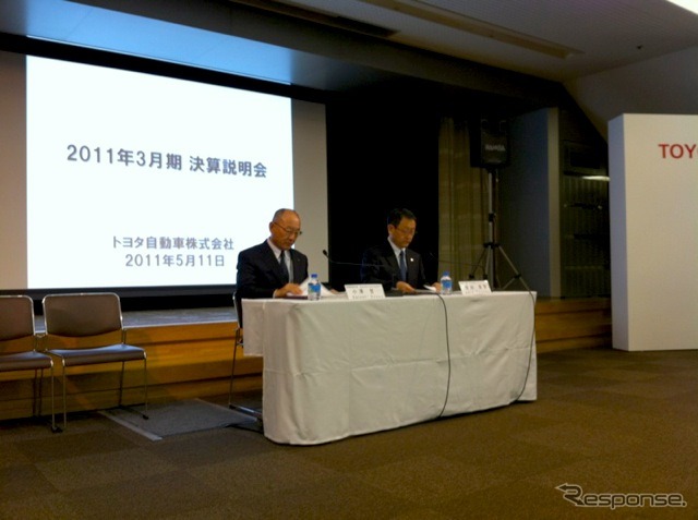 記者会見（5月11日）