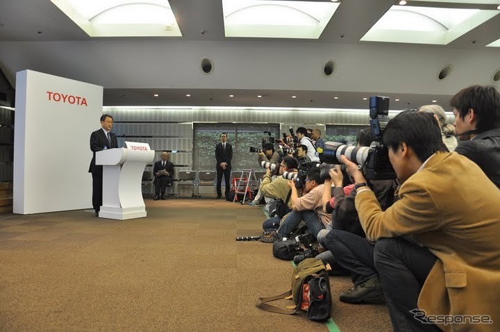 トヨタ 2011年3月期決算会見