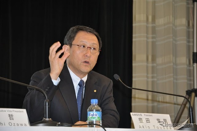 トヨタ 豊田章男社長