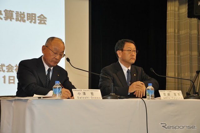 トヨタ 2011年3月期決算会見