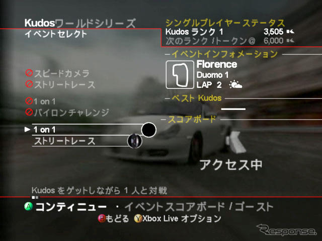 【XBOX『PGR2リポート』】Part5 森慶太　世界レベルで対決できる！ XBOXライブ