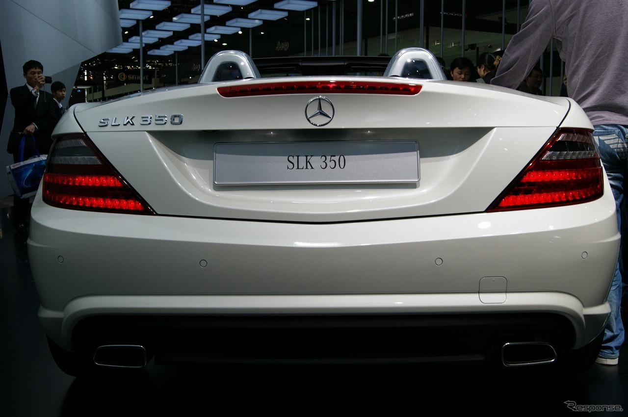 メルセデスベンツ SLK350（上海モーターショー11）