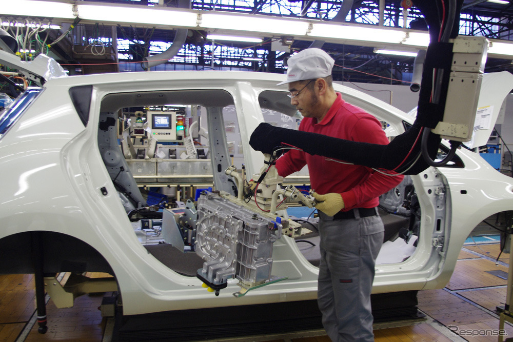 日産自動車の追浜工場