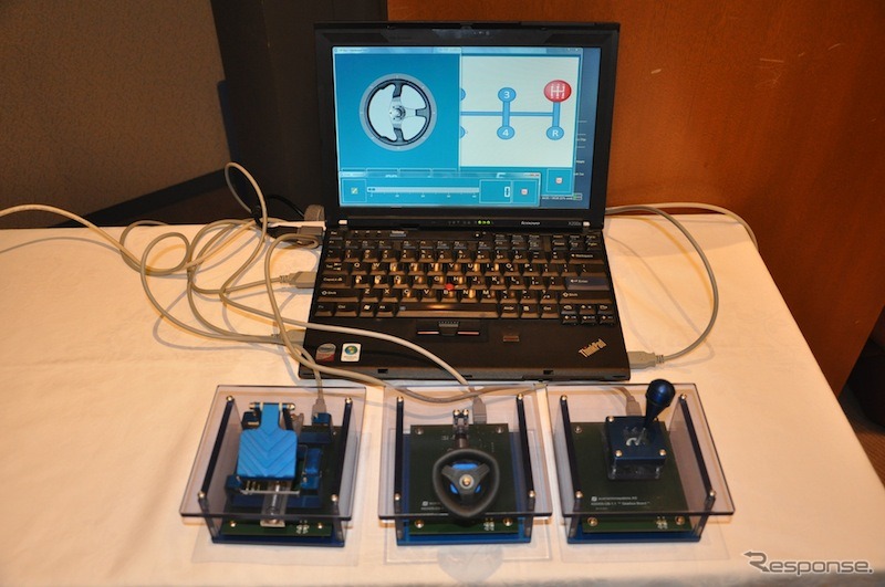 人とくるまのテクノロジー11に出展するデモ器