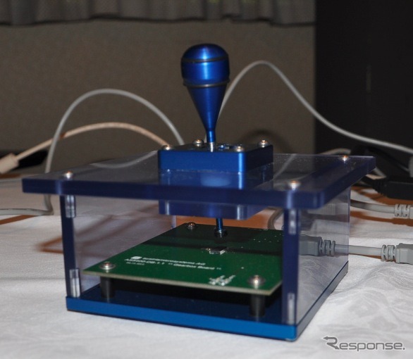 人とくるまのテクノロジー11に出展するデモ器