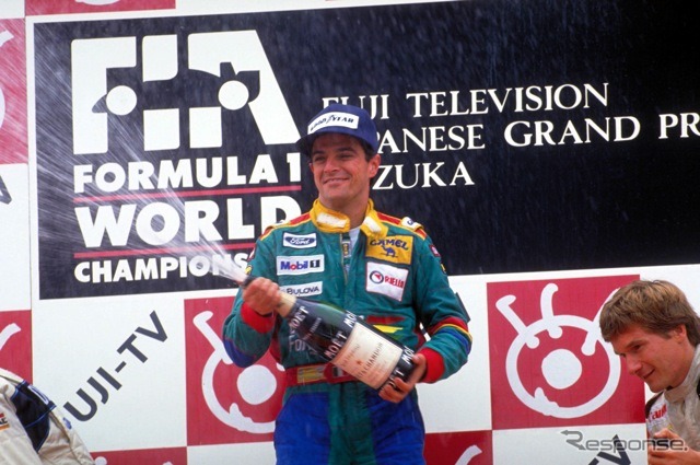1989年F1日本GPで優勝したナンニーニ