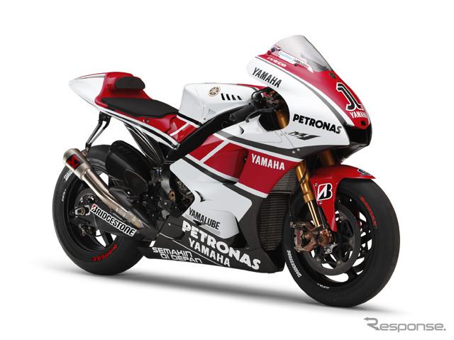 ヤマハ発動機 YZR-M1 WGP参戦50周年記念カラー