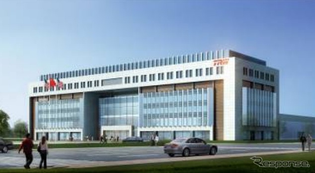 TRW 上海市に新設するテクニカルセンターのイメージ