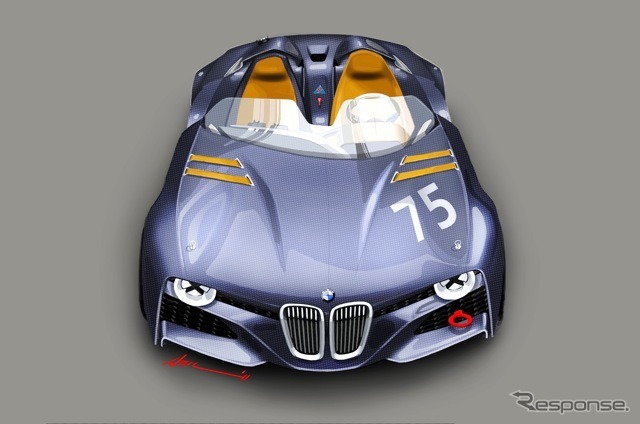 BMW328オマージュ開発スケッチ