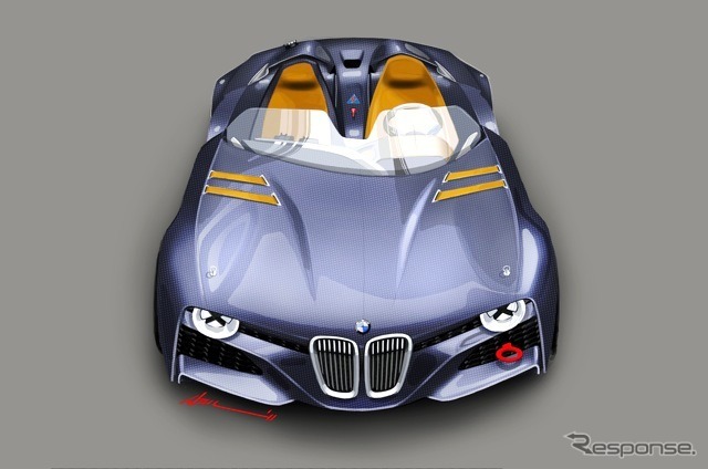 BMW328オマージュ開発スケッチ