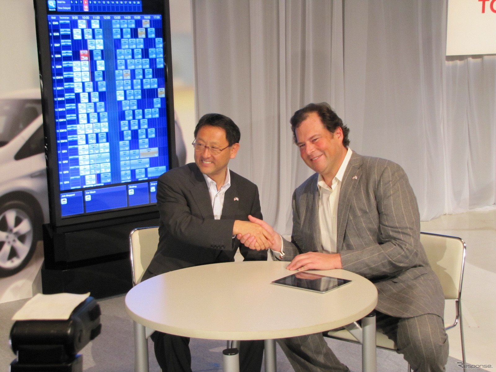 トヨタ豊田社長「まさか車が話すとは…」