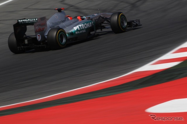 シューマッハ（F1スペインGP）