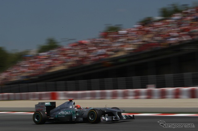 シューマッハ（F1スペインGP）