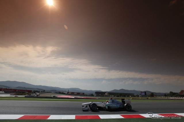 シューマッハ（F1スペインGP）