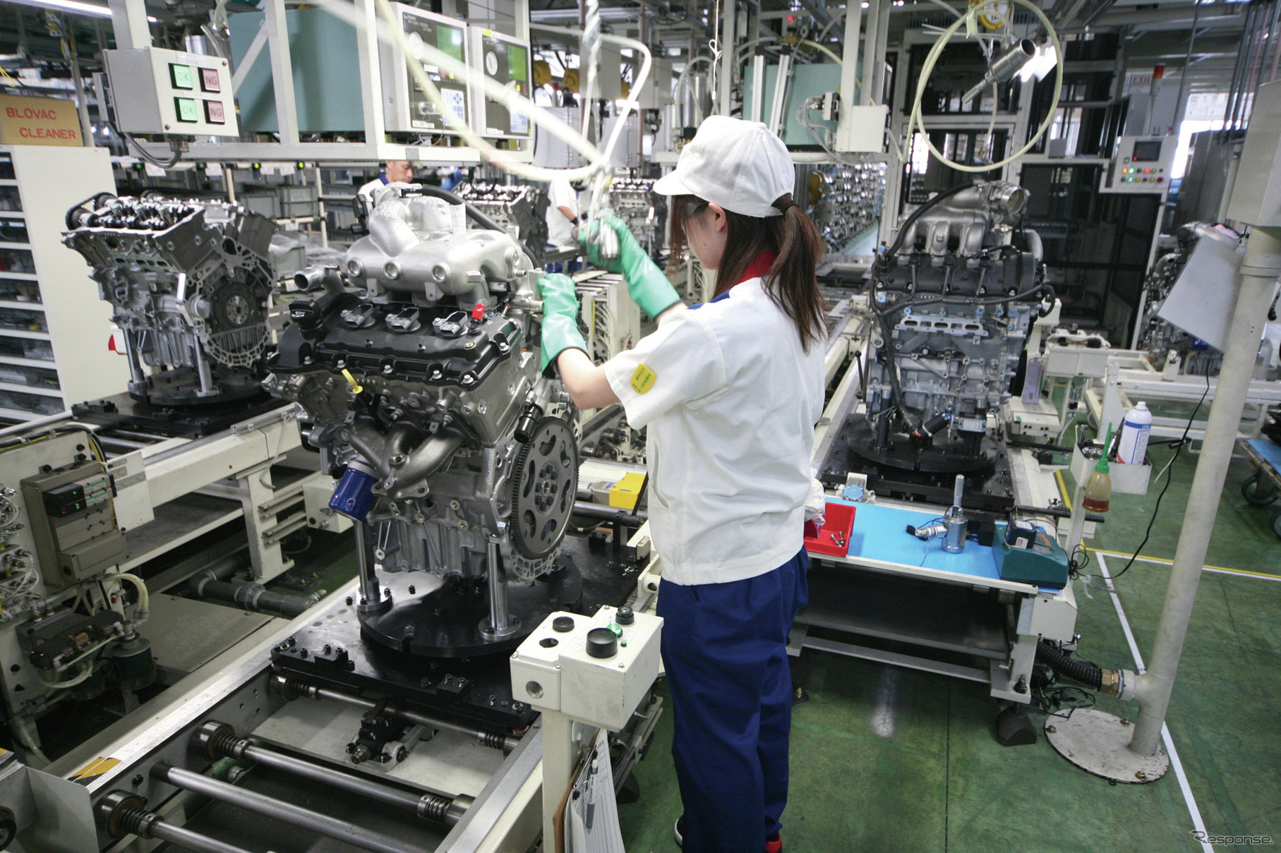 スズキ相良工場（エンジン生産）