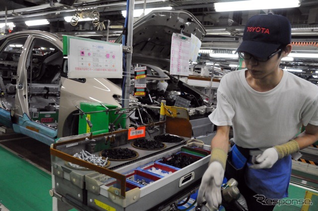 トヨタ自動車堤工場（資料画像）