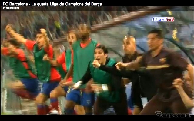 FCパルセロナ（動画キャプチャ）