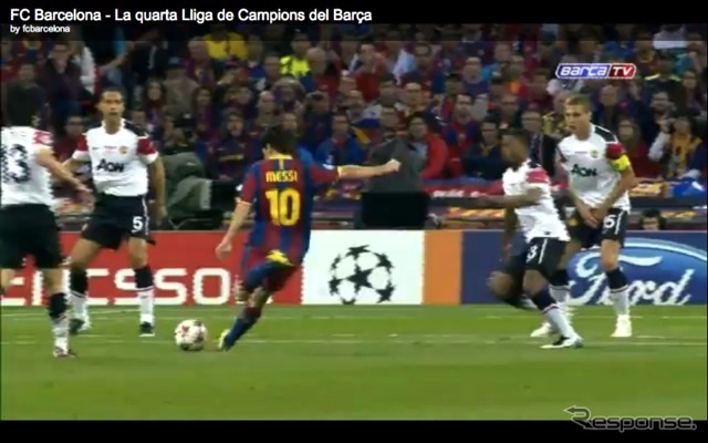 FCパルセロナ（動画キャプチャ）