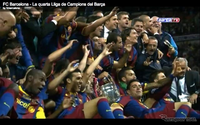 FCパルセロナ（動画キャプチャ）