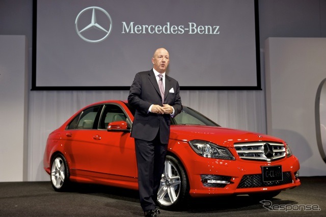 メルセデスベンツ日本、ニコラス・スピークス社長と新型Cクラス