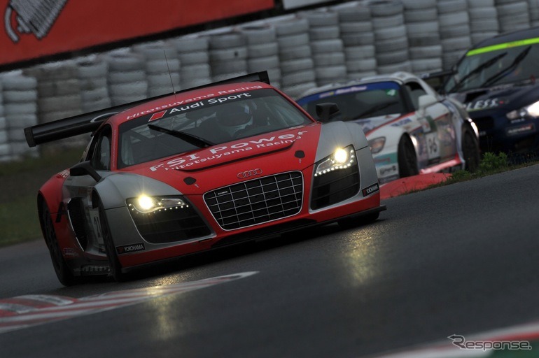 【スーパー耐久 第1戦】アウディ R8 LMS が総合優勝