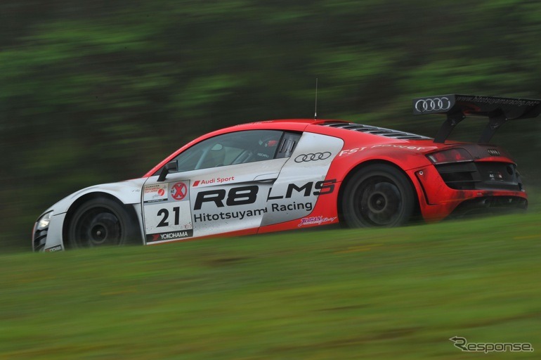 【スーパー耐久 第1戦】アウディ R8 LMS が総合優勝