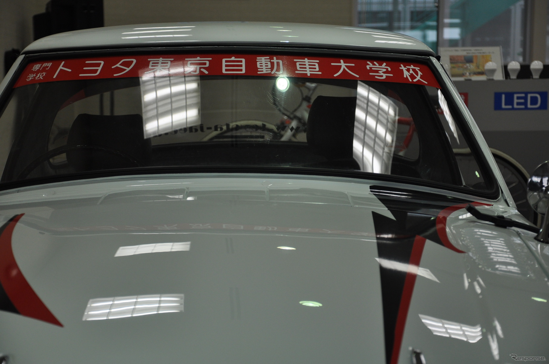 トヨタ東京自動車大学校 トヨタ スポーツ800 改造EV 2号車