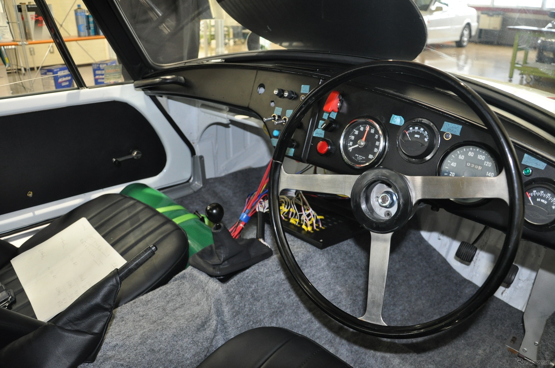 トヨタ東京自動車大学校 トヨタ スポーツ800 改造EV 2号車