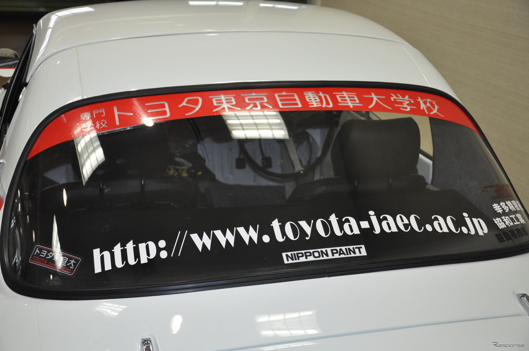 トヨタ東京自動車大学校 トヨタ スポーツ800 改造EV 2号車