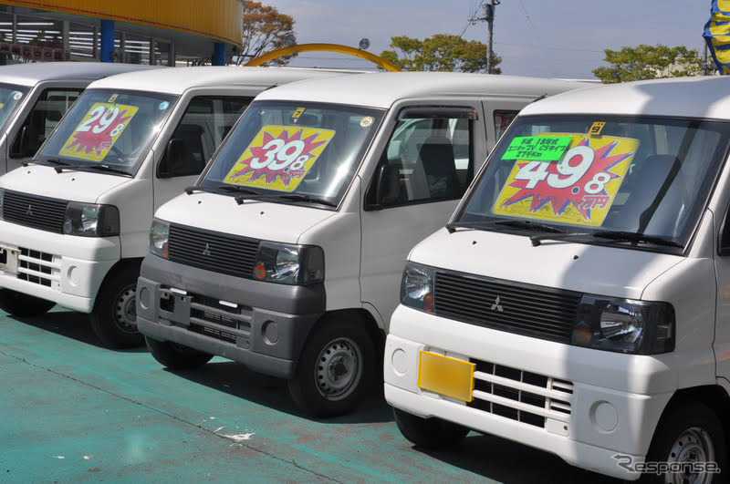 被災地では中古車需要が高まっている（写真はジャパンオート仙台）