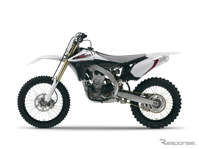 YZ450F パープリッシュホワイトソリッド1