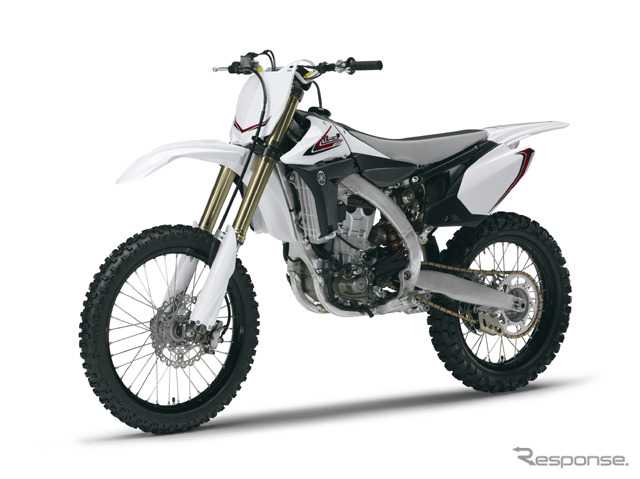 YZ450F パープリッシュホワイトソリッド1