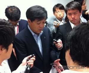 三菱自動車・益子修社長