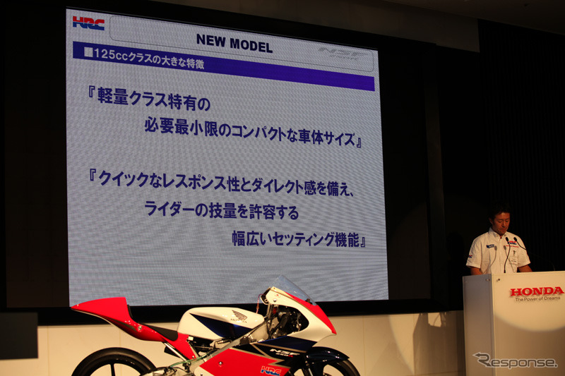 ホンダNSF250R発表