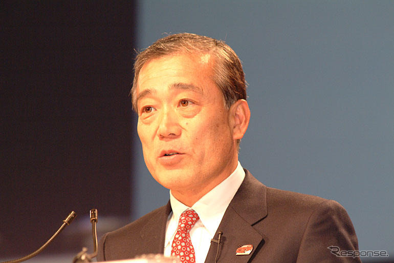 現場で新年訓示---ホンダの福井社長が埼玉製作所に