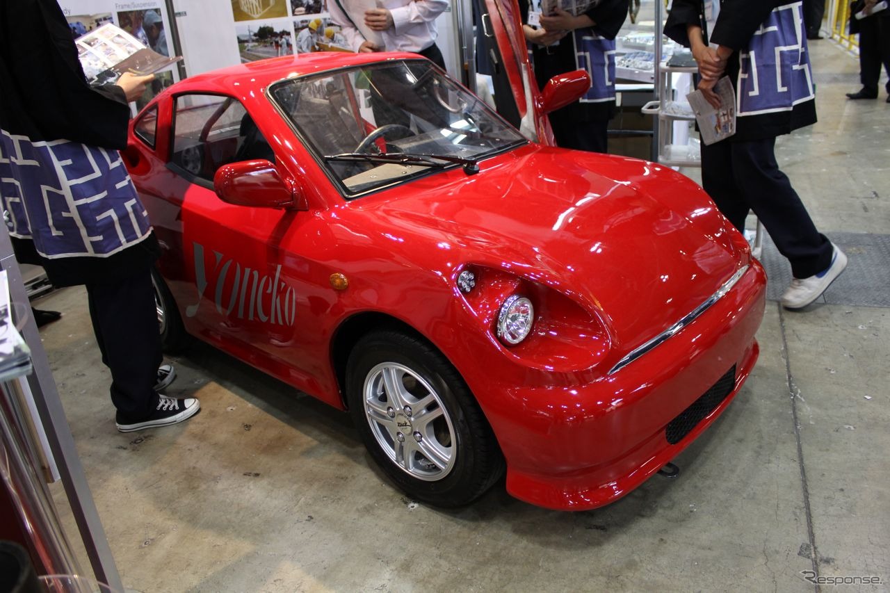 ［次世代自動車産業展11］米沢工高 ME-III…原付ミニカー