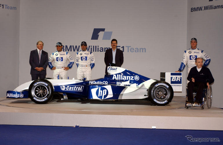 ウィリアムズ、新型車「FW26」を発表