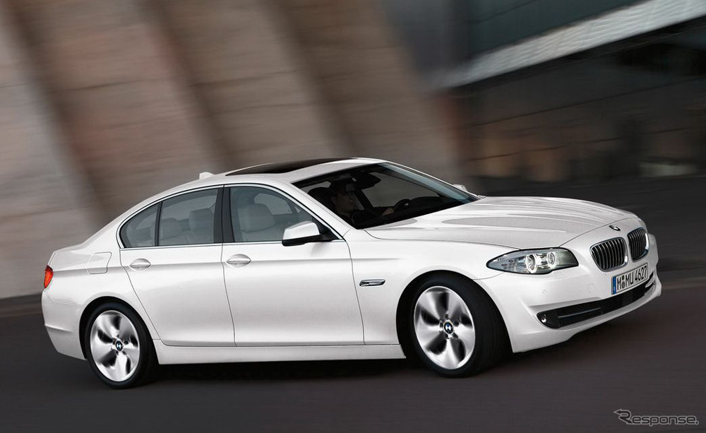 BMW 5シリーズ 2011年モデルに、クラストップの環境性能を備えた「520dエフィシエントダイナミクスエディション」が追加された