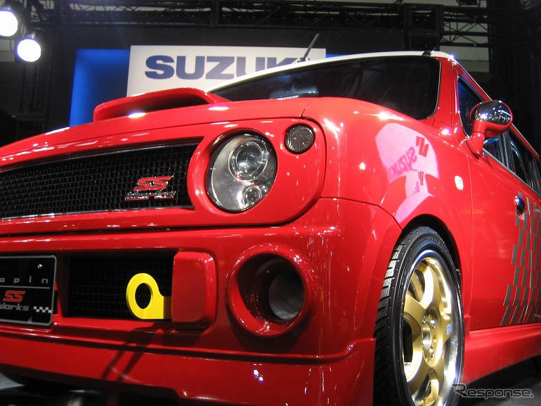 【東京オートサロン'04速報】スズキ『ラパンSS』……究極のSS