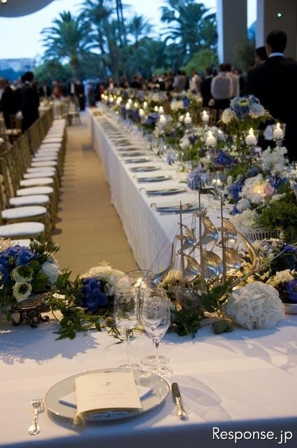 モナコ アルベール2世 結婚…レクサスオープンで市内パレード モナコ公国のアルベール2世公が結婚（2日）
