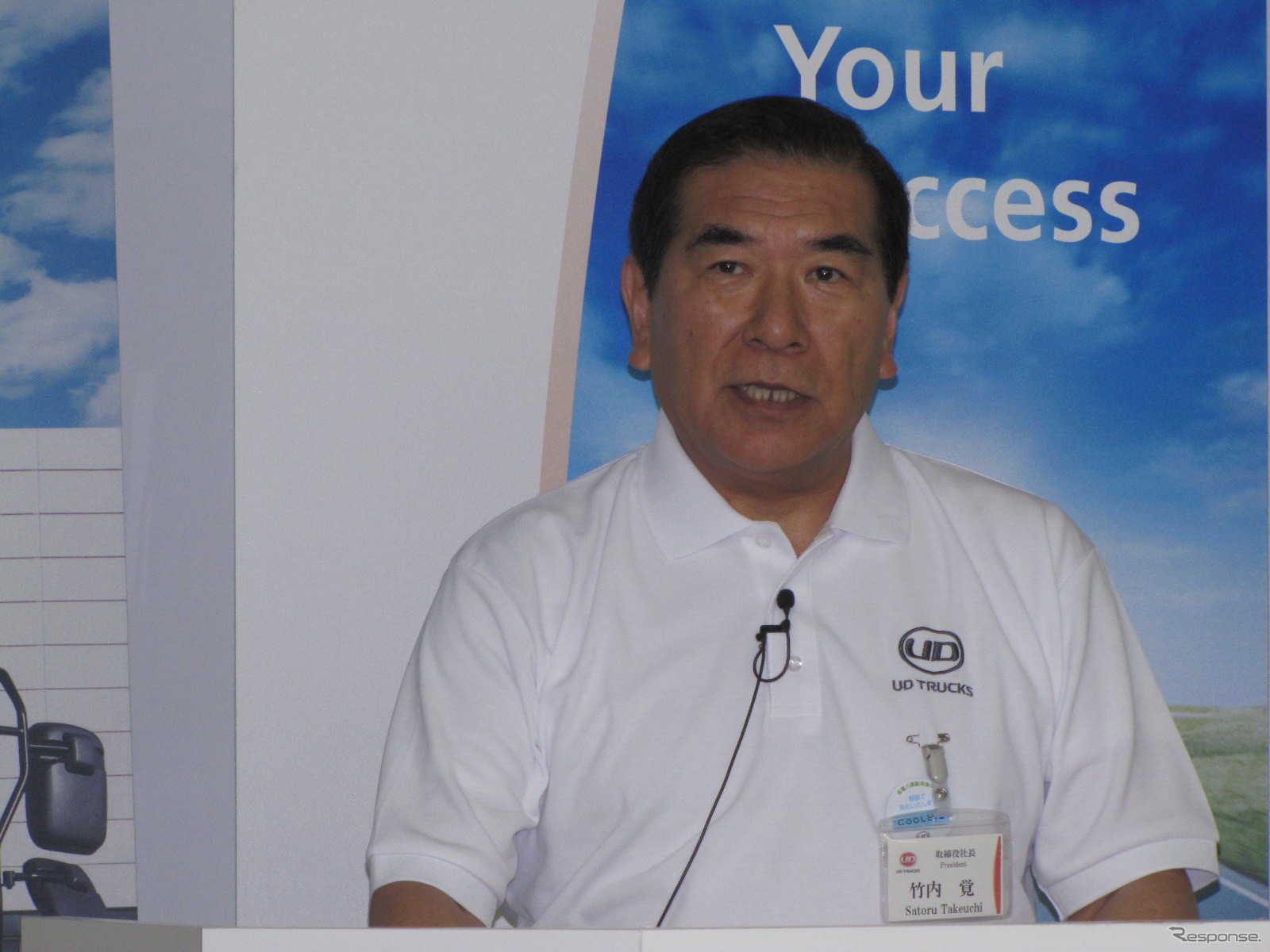 【UDトラックス コンドルMK/LK 新型】竹内社長「新型エンジンをボルボグループにも」