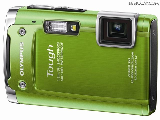 タフデジカメ、オリンパス 「OLYMPUS Tough TG-615」グリーン